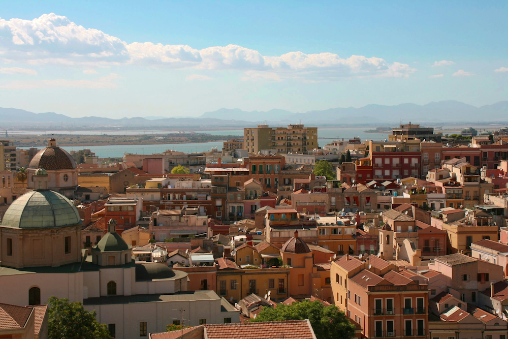 Landscape view of Sardegna